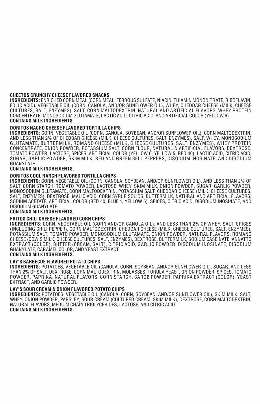 Frito Lay Flavor Mix Chips Multipack 1 oz Bags; image 2 of 5