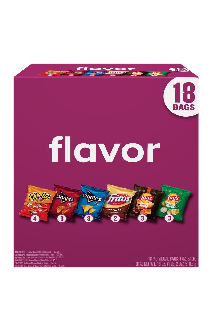 Frito Lay Flavor Mix Chips Multipack 1 oz Bags; image 4 of 5