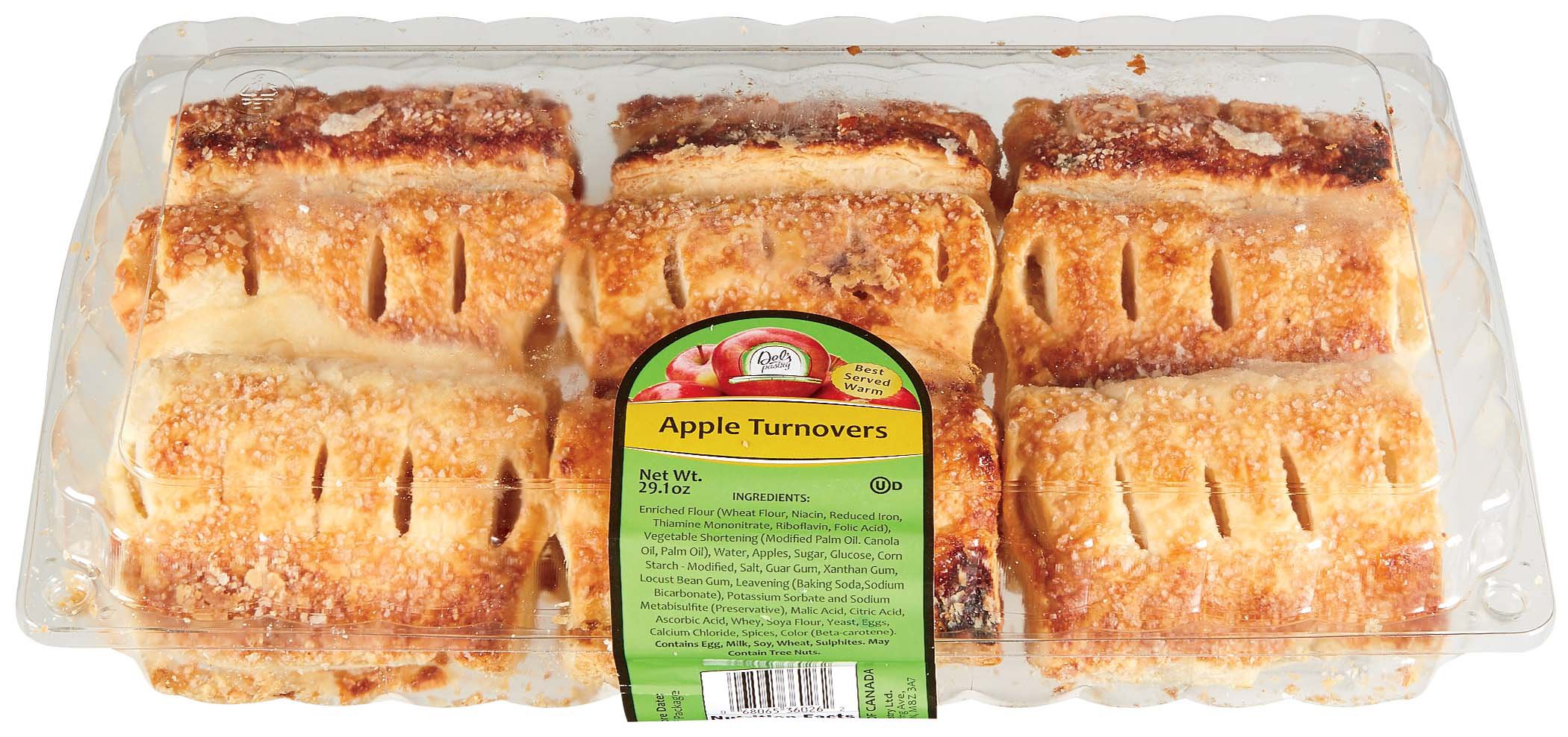 Del's Pastry Apple Turnovers Shop Croissants & puff pastries at HEB