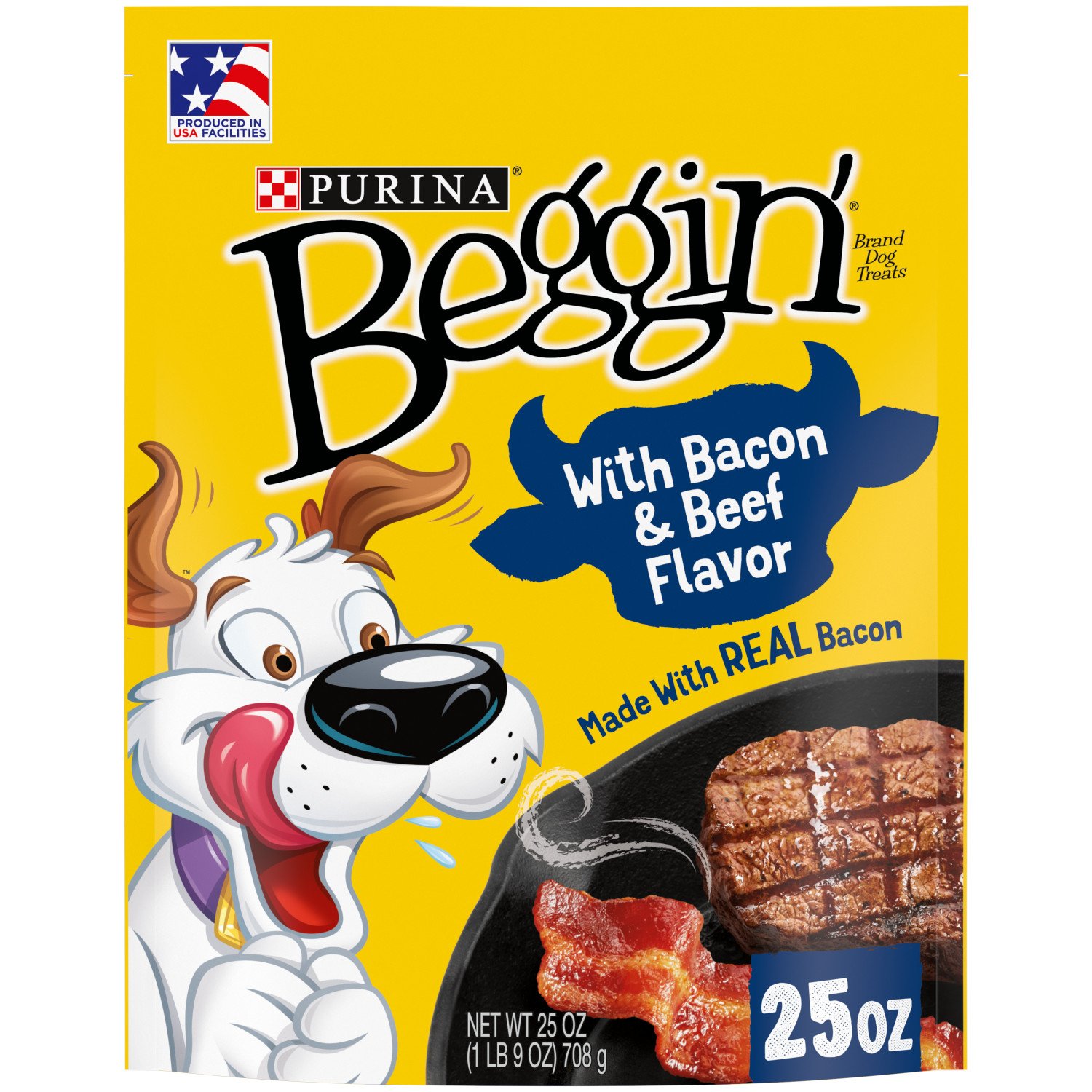 Purina Beggin' Strips Beef Bacon Flavor Dog Treats Shop Dogs at HEB
