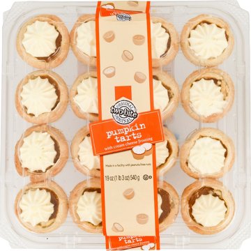 Two-Bite Party Platter - Cream Cheese Pumpkin Tarts, 16 ct