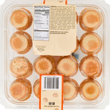 Two-Bite Party Platter - Cream Cheese Pumpkin Tarts, 16 ct