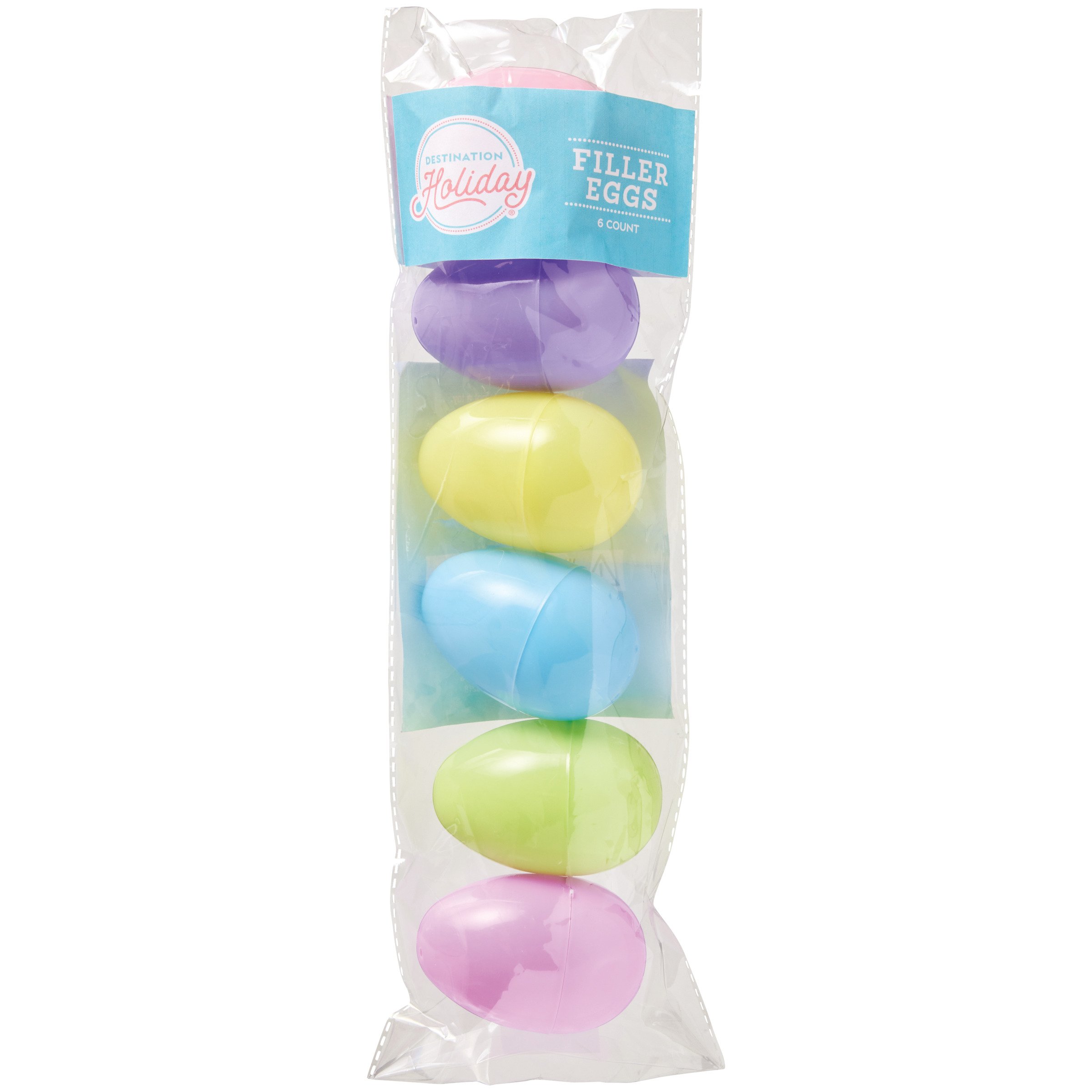 Destination Holiday Plastic Easter Filler Eggs - Pastel Colors - Shop ...