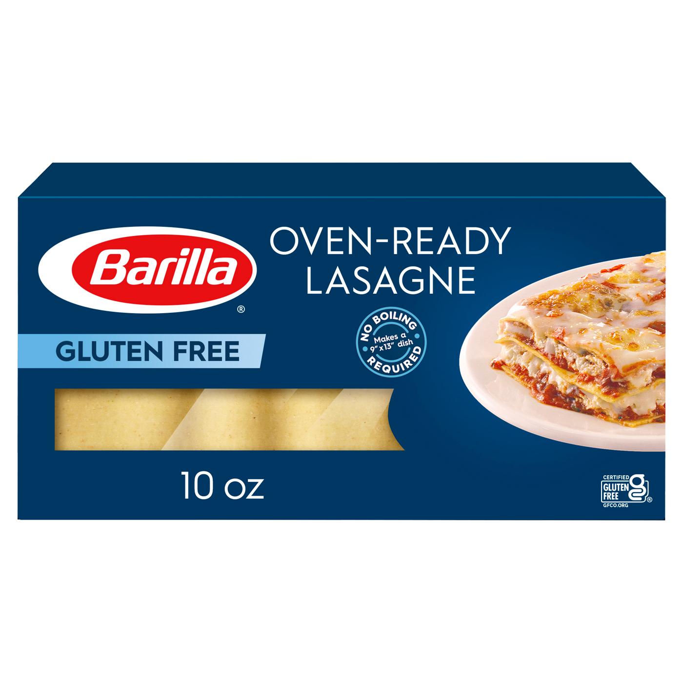 Barilla Gluten Free Oven-Ready Lasagne Pasta; image 1 of 7