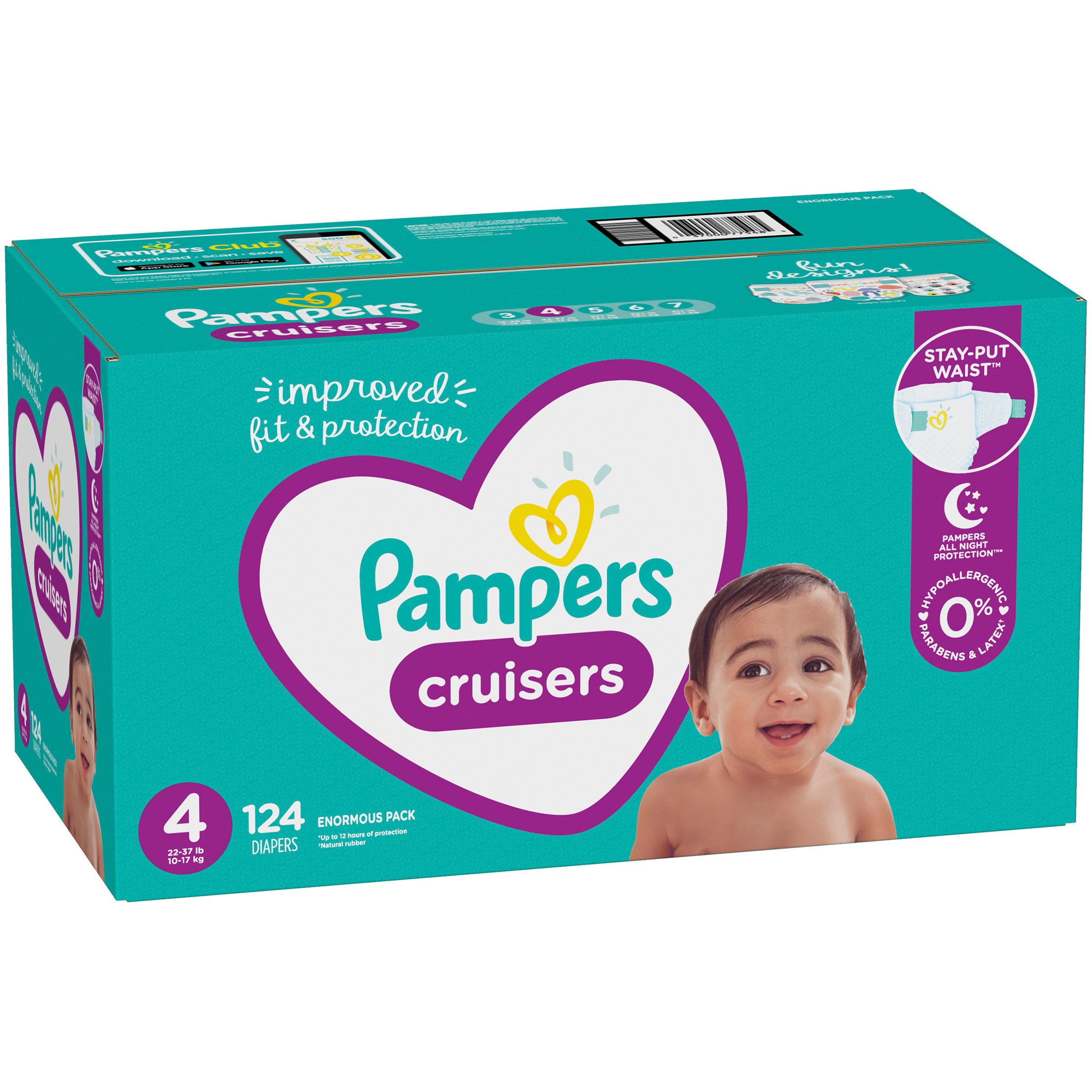 pampers cruisers size 4