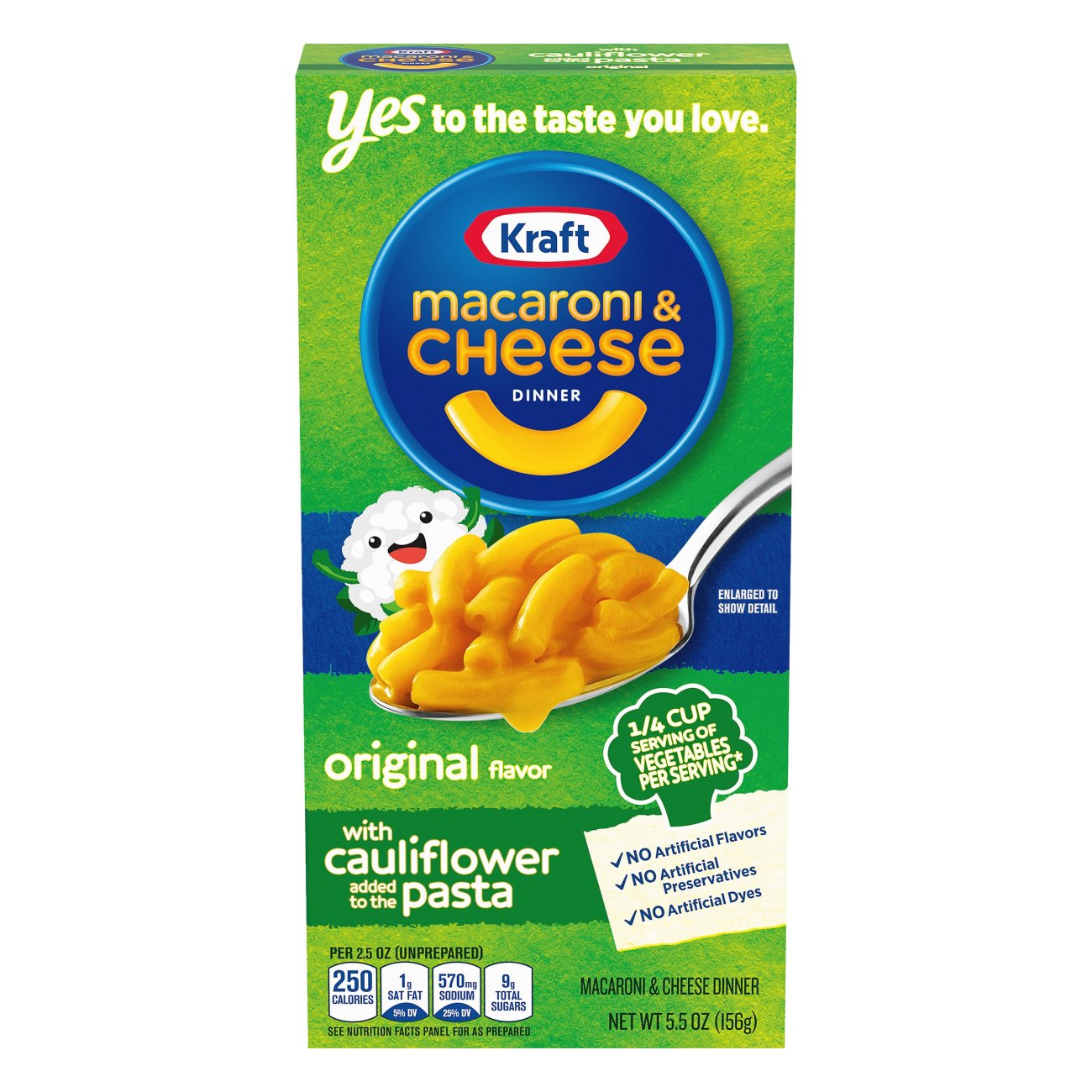 Kraft Macaroni And Cheese With Cauliflower Shop Pantry Meals At H E B