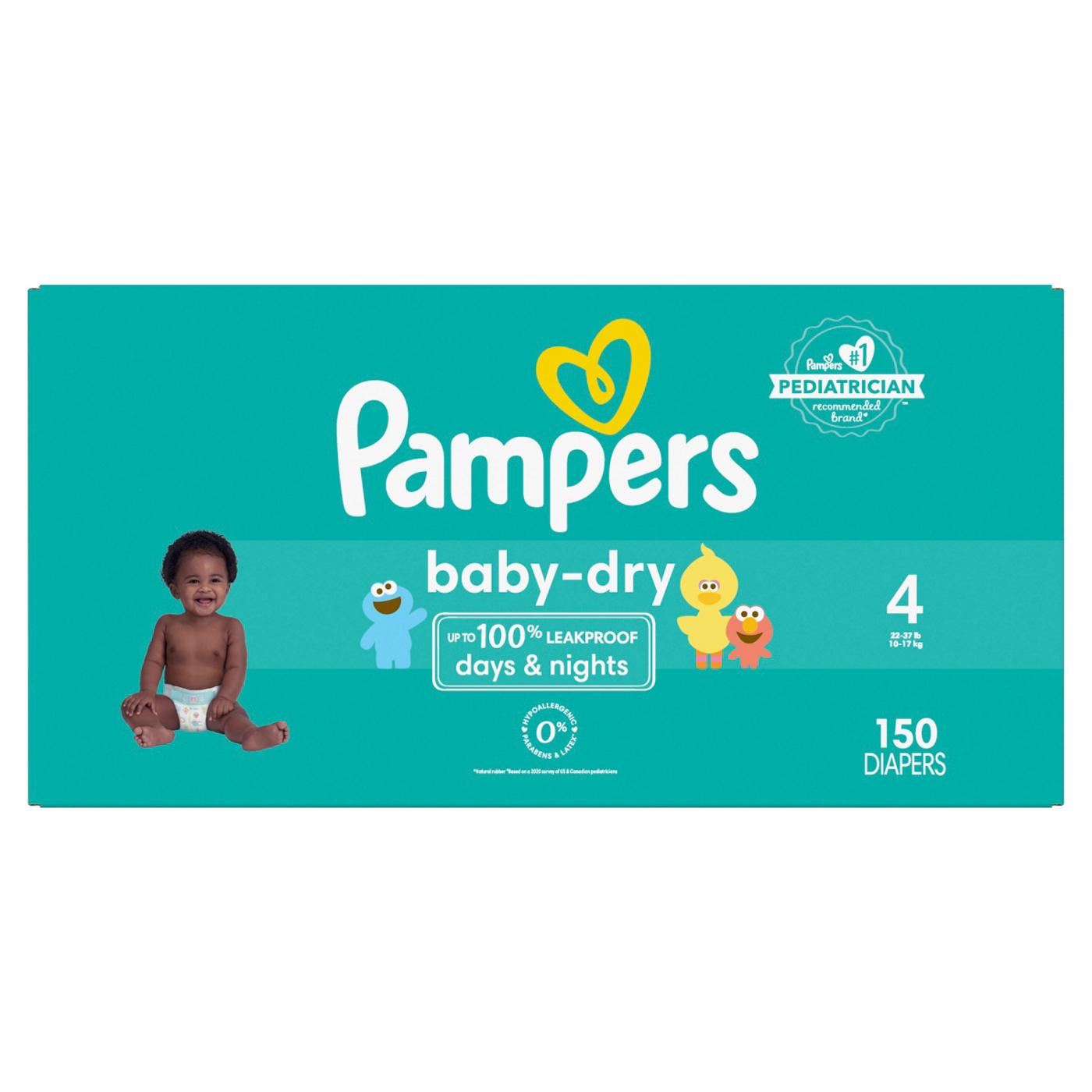 Pampers Baby-Dry Diapers - Size 4; image 6 of 10