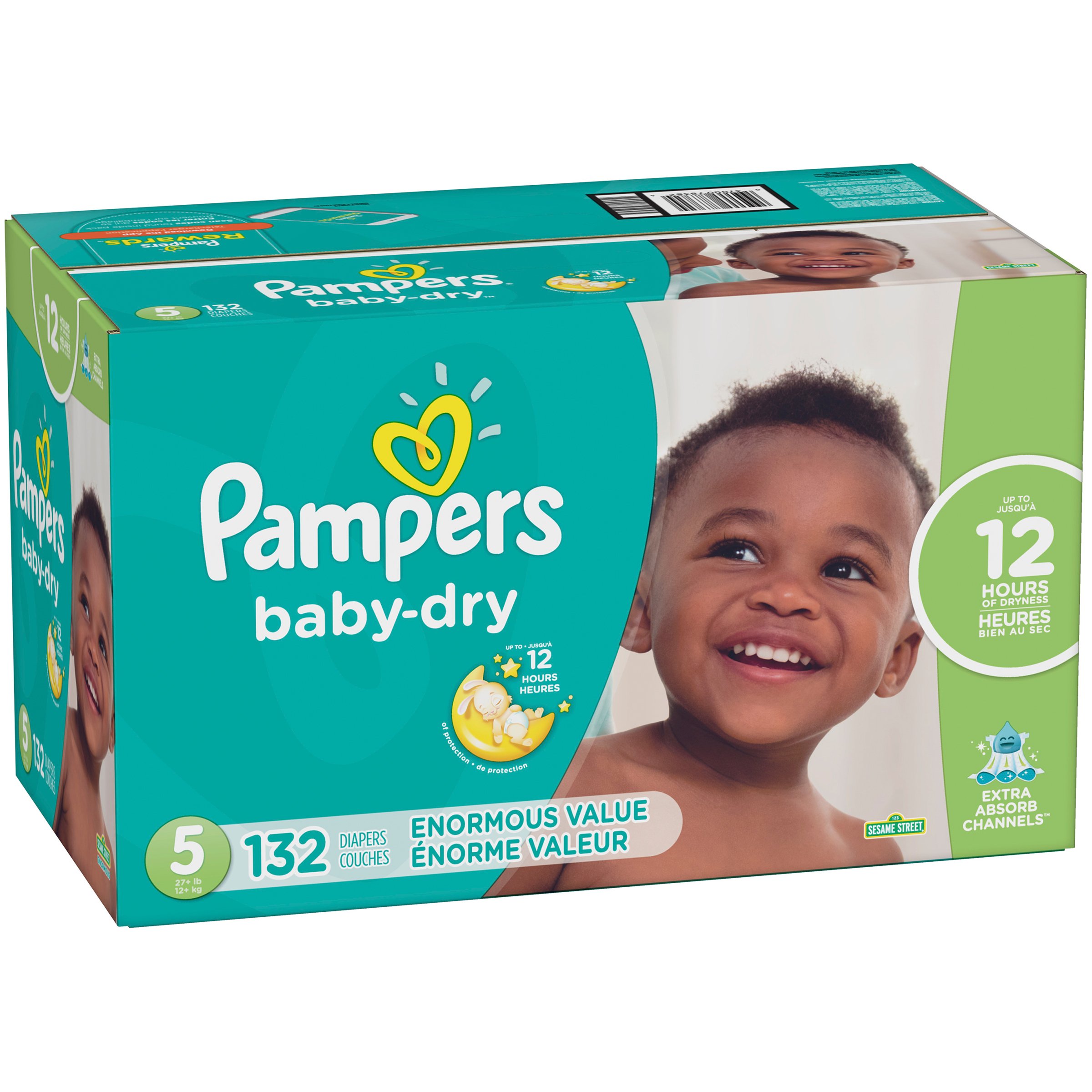 pampers baby dry 5