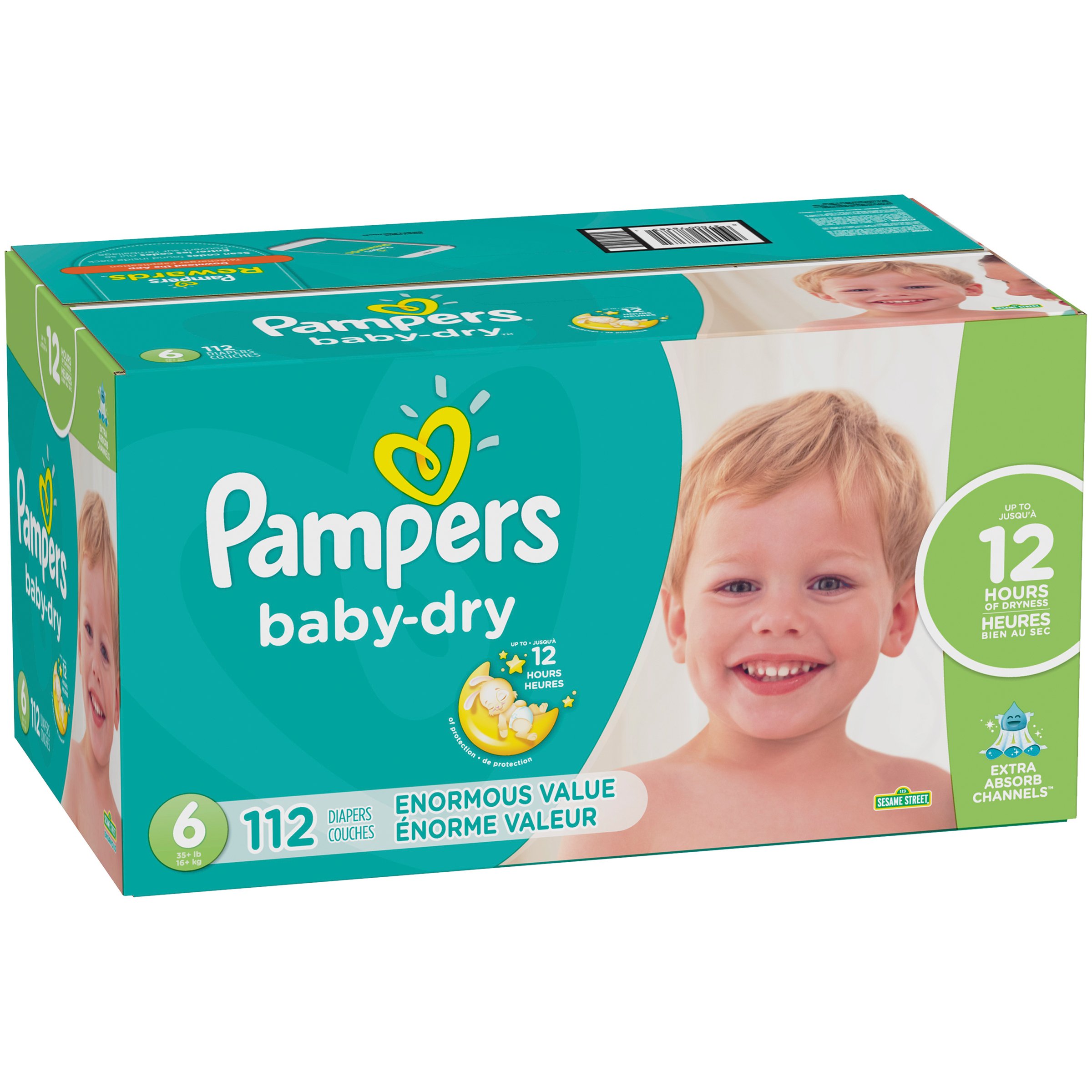 diapers size 6 pampers