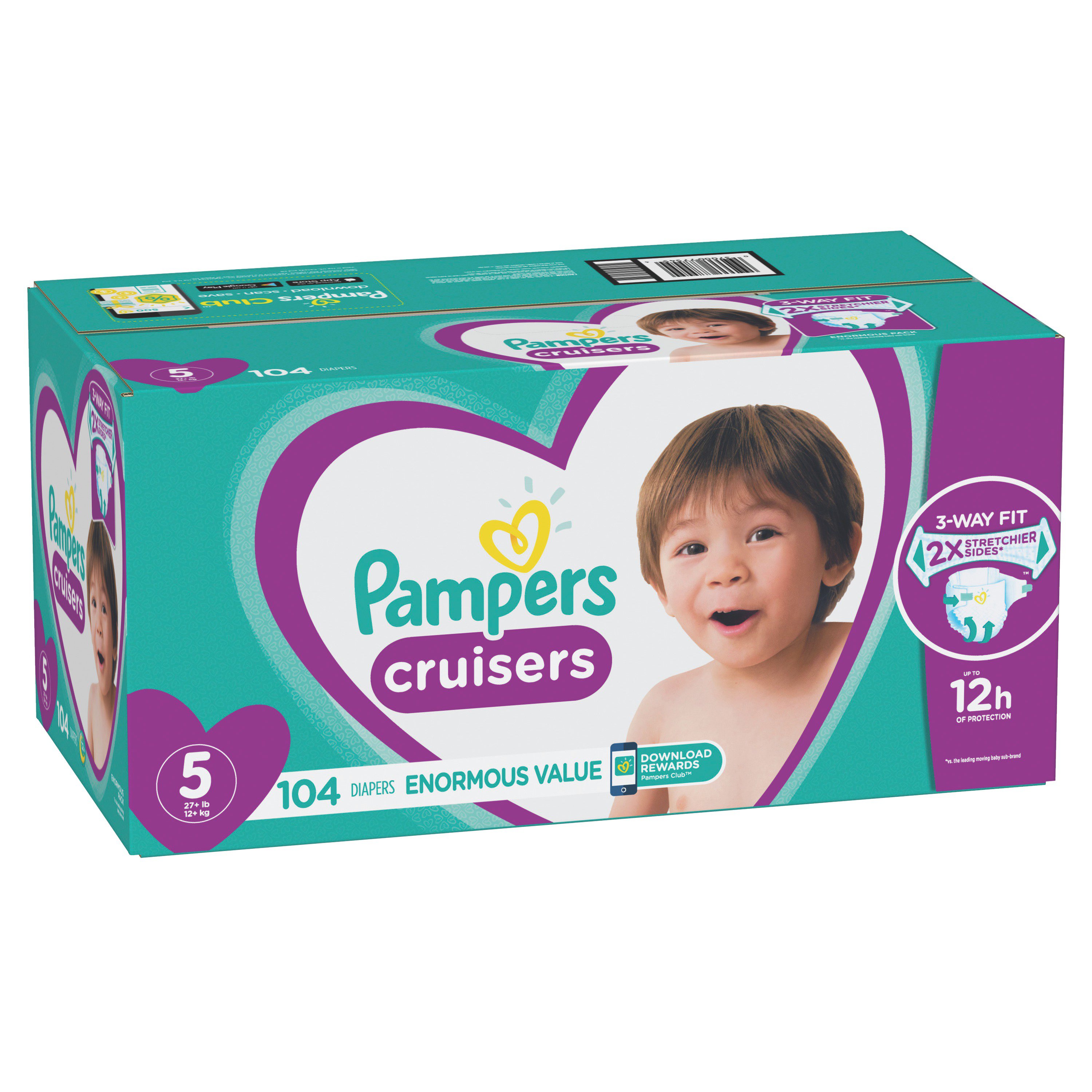 pampers 104 pack size 3