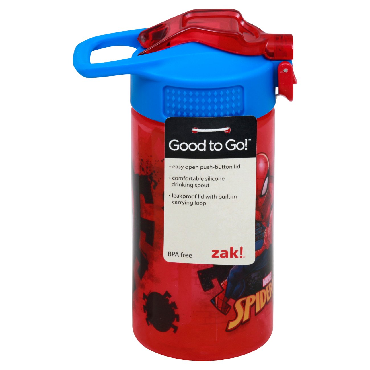 Zak Spiderman Straw Bottle Shop Cups & Tumblers at HEB