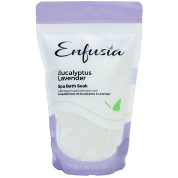 Enfusia Eucalyptus Lavender Spa Bath Soak, 16 oz