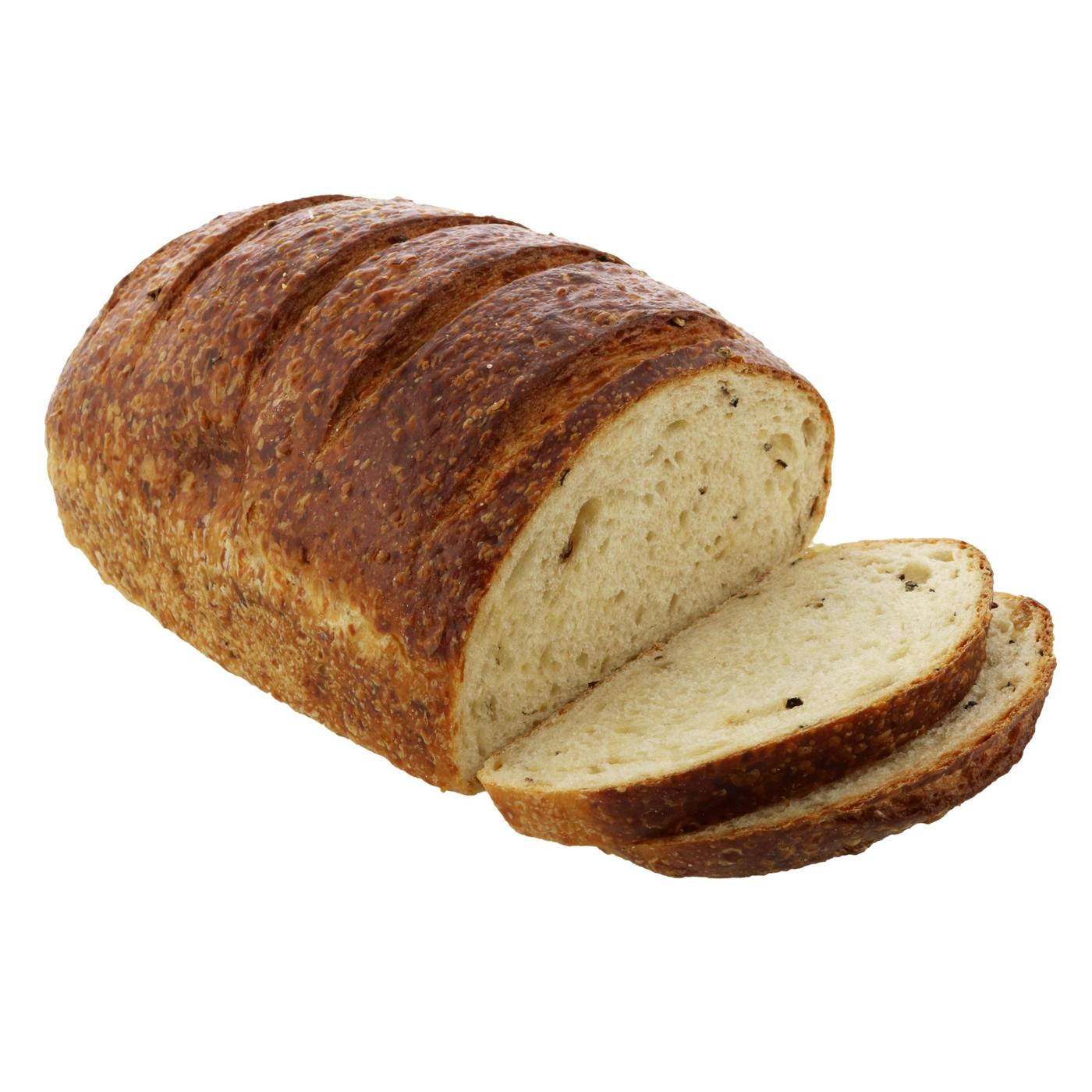 H-E-B Bakery Scratch Parmesan Cracked Pepper Bread; image 1 of 2