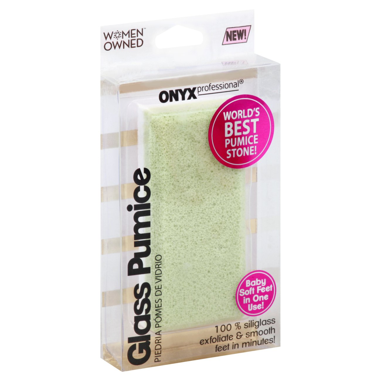Onyx Professional Glass Pumice Stone Shop Manicure & pedicure tools