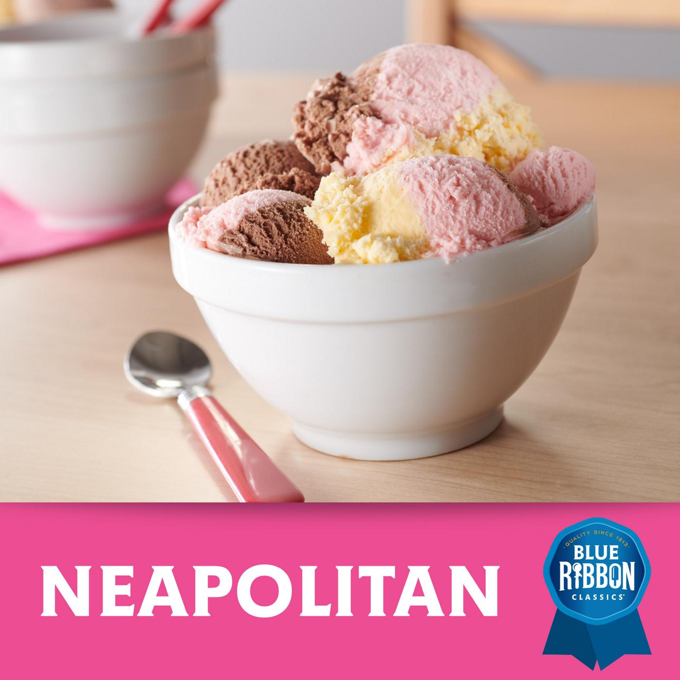 Blue Ribbon Neapolitan Ice Cream Family Size; image 2 of 2