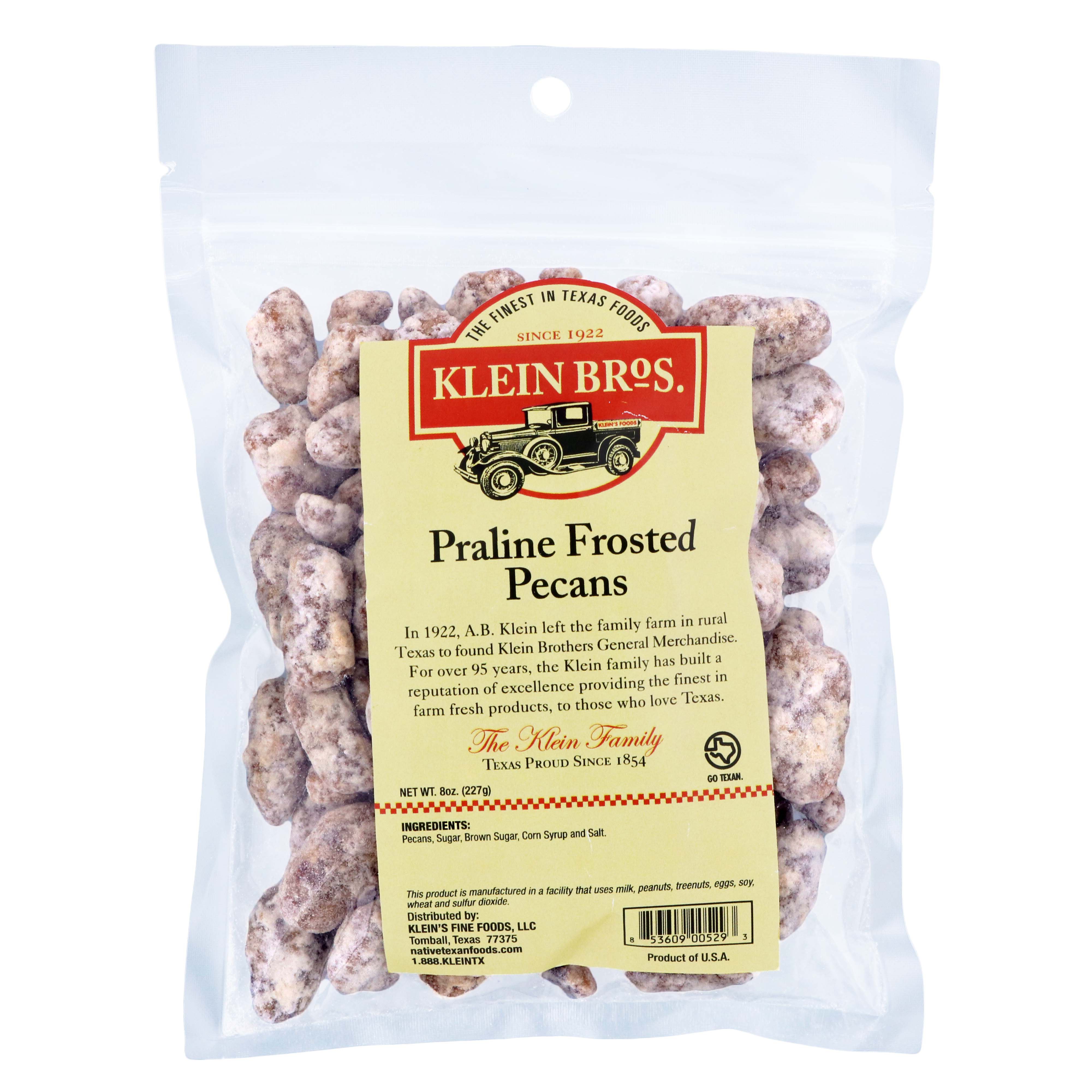 Klein Bros. Praline Frosted Pecans Shop Nuts & Seeds at HEB