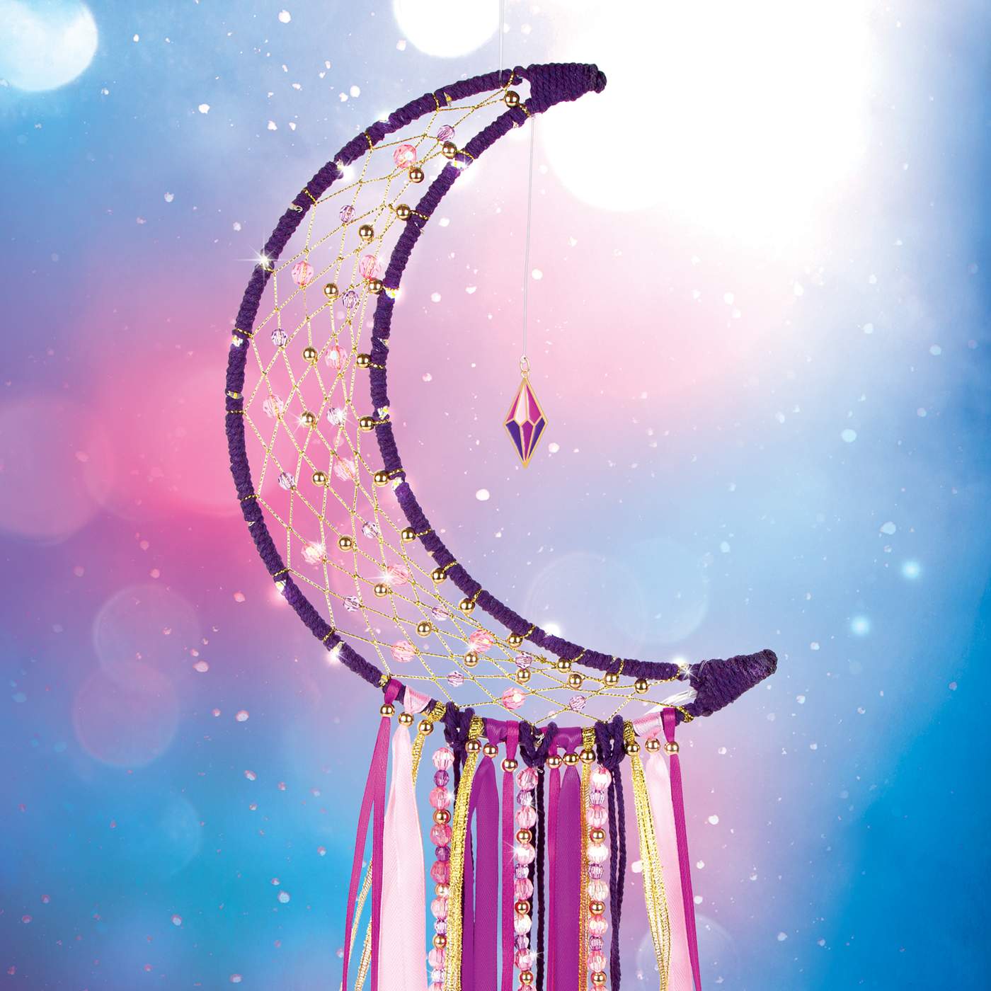 Make It Real Lunar Dream Catcher Kit with Lights; image 2 of 7