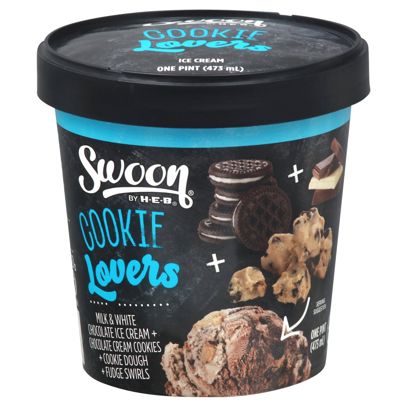 Swoon by H-E-B Cookie Lovers Ice Cream - Shop Ice Cream at H-E-B