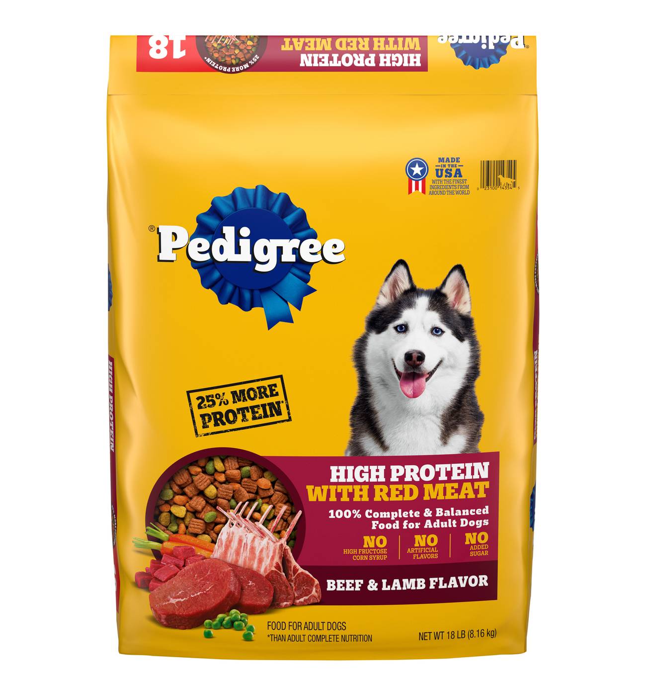 Pedigree High Protein Beef & Lamb Dry Dog Food; image 1 of 5