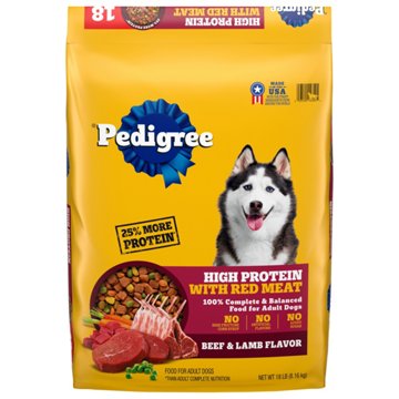 Pedigree High Protein Adult Dry Dog Food - Beef and Lamb Flavor
