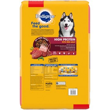 Pedigree High Protein Adult Dry Dog Food - Beef and Lamb Flavor