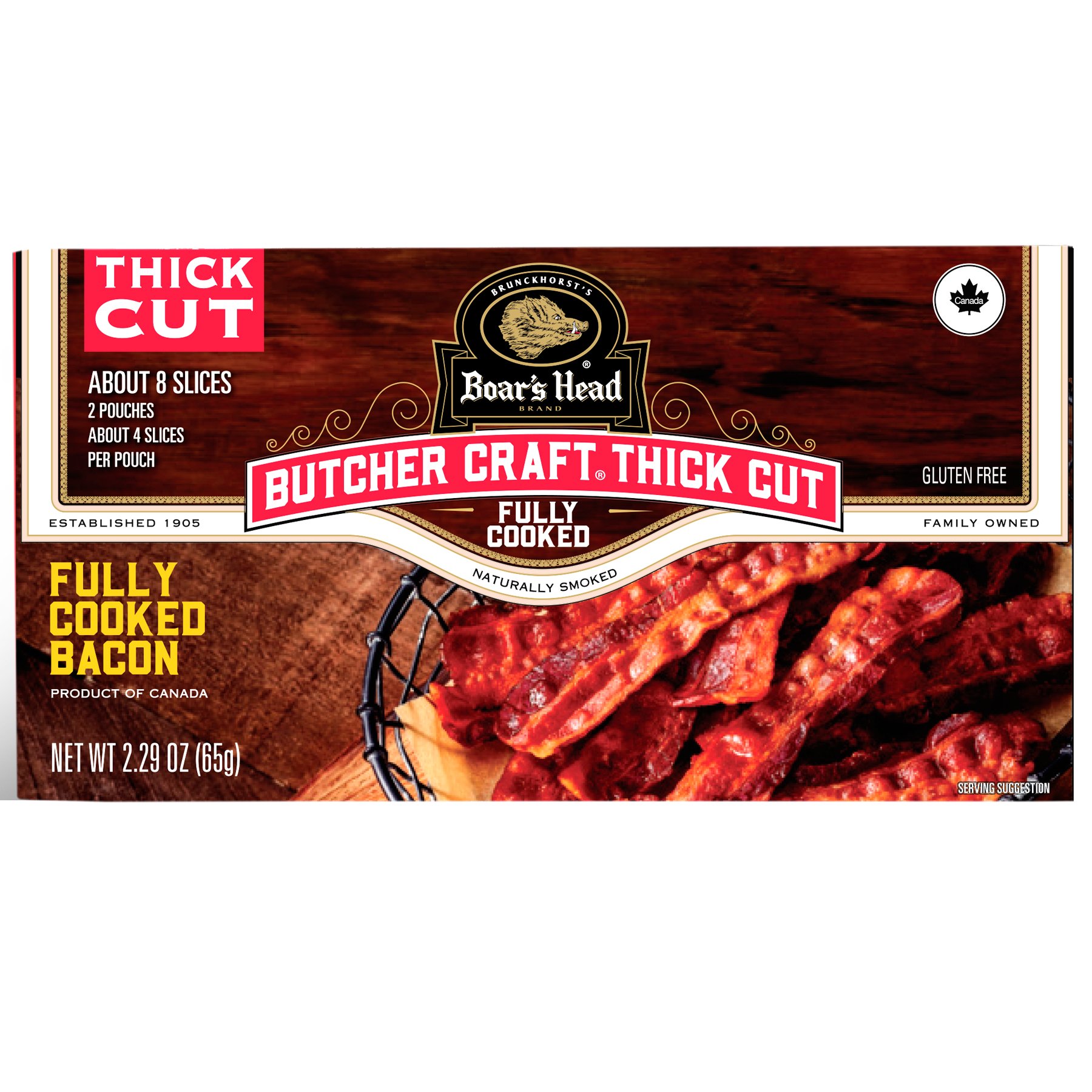 Boar's Head Fully Cooked Thick Cut Bacon - Shop Meat At H-E-B