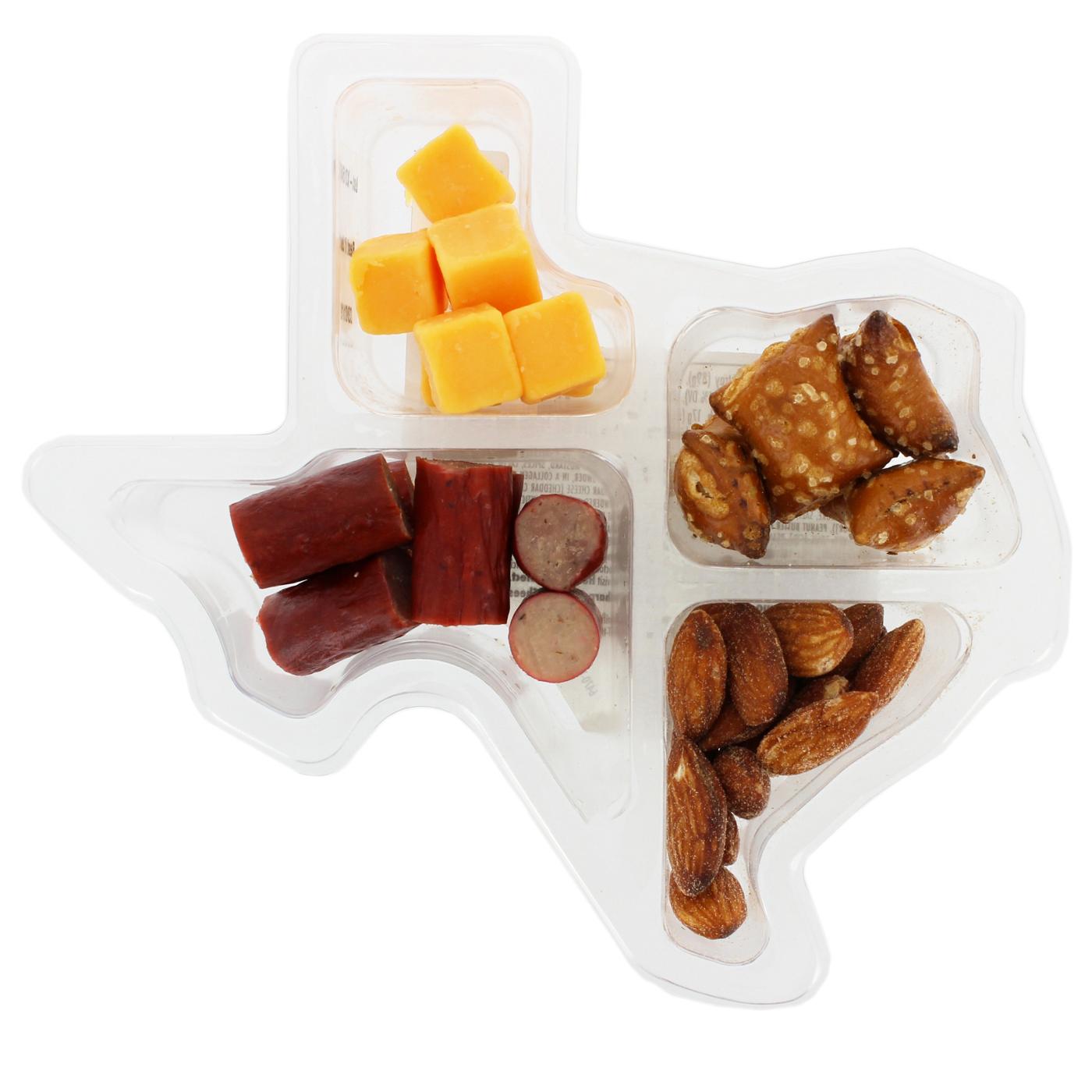 H-E-B Ready, Fresh, Go! Snack Tray - Turkey Sausage Bites & Sharp Cheddar; image 2 of 2