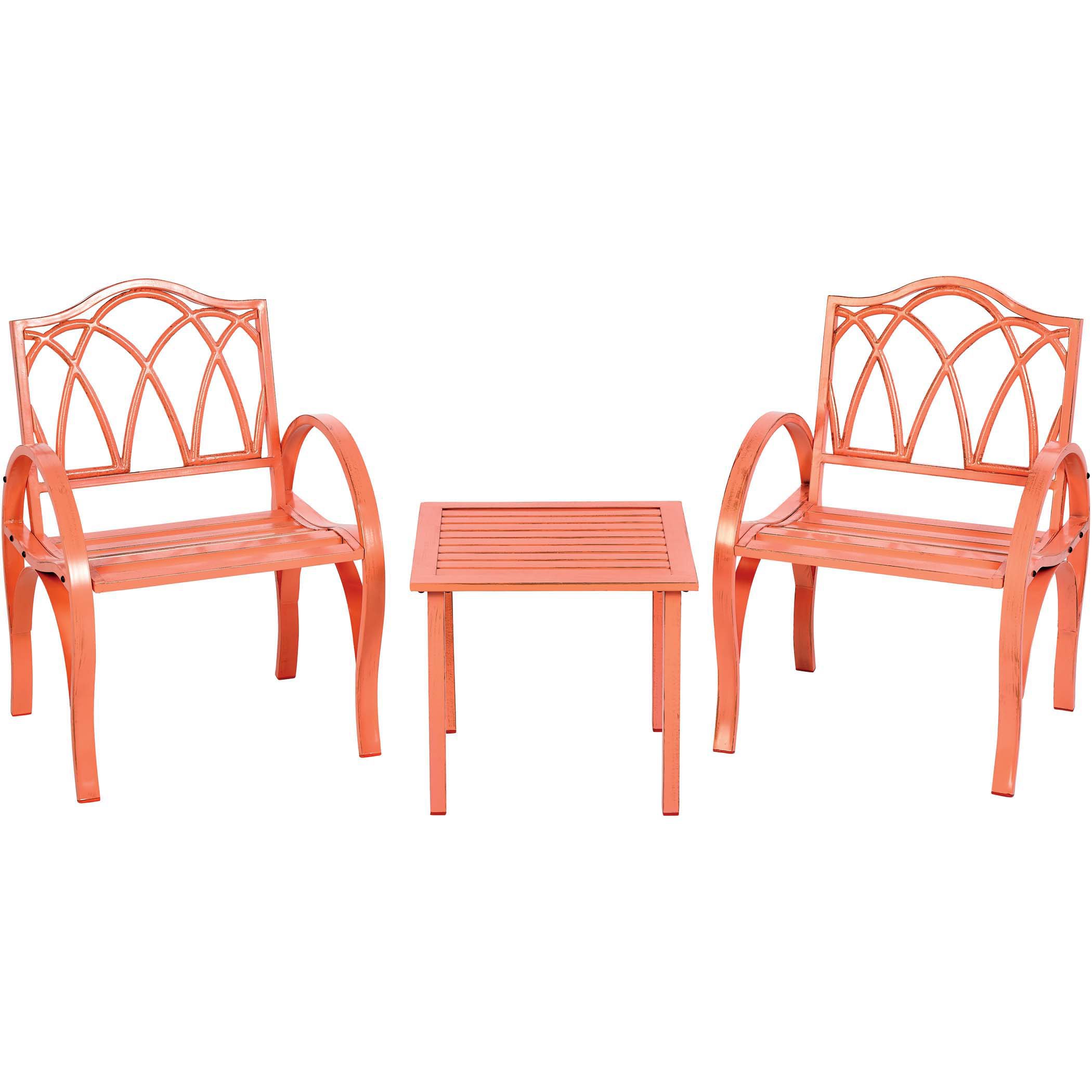 Outdoor Solutions Arch Bistro Set New Coral Shop Patio Sets At H E B