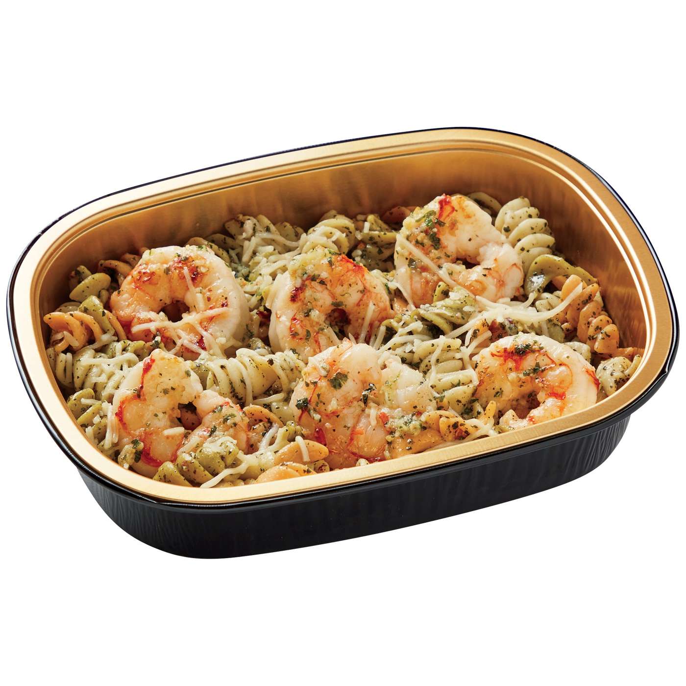 Meal Simple by H-E-B Shrimp Pesto Pasta Bake; image 3 of 4