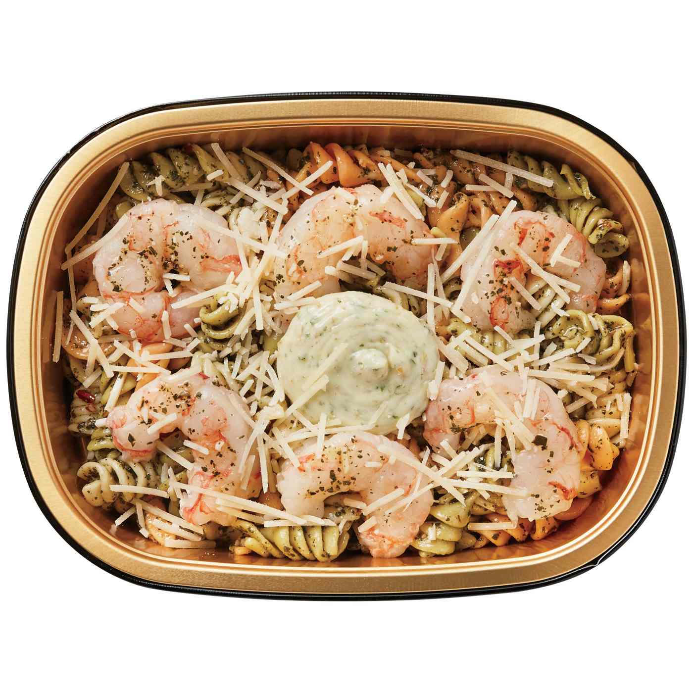 Meal Simple by H-E-B Shrimp Pesto Pasta Bake; image 4 of 4