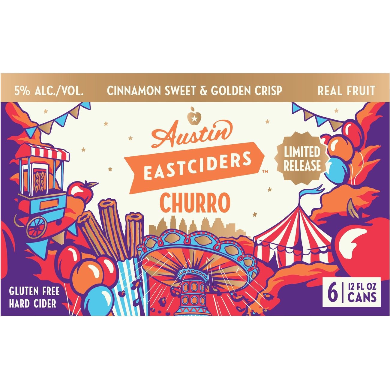 Austin Eastciders Passion Fruit Seasonal Cider 12 oz Cans Shop Beer