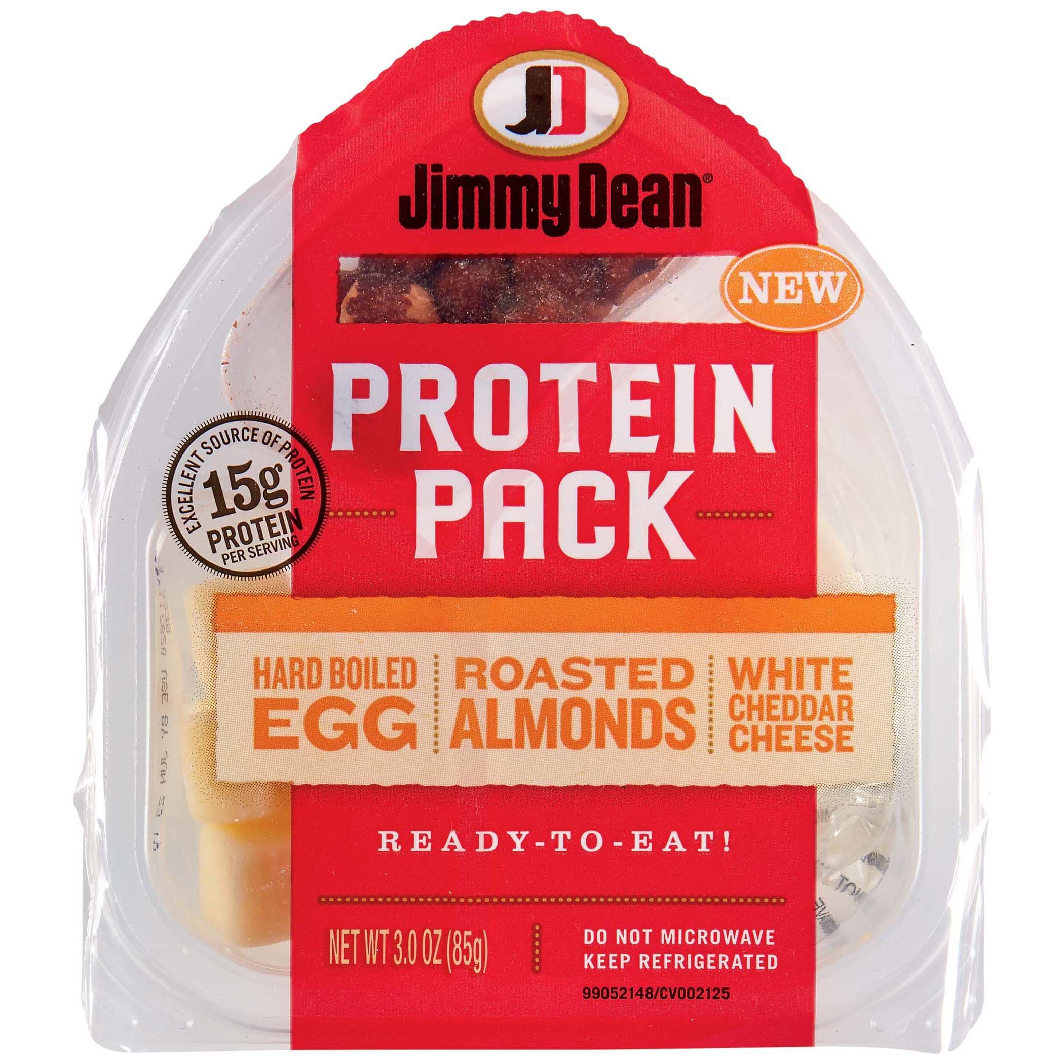 Jimmy Dean Protein Pack Hard Boiled Egg, Roasted Almonds, and White
