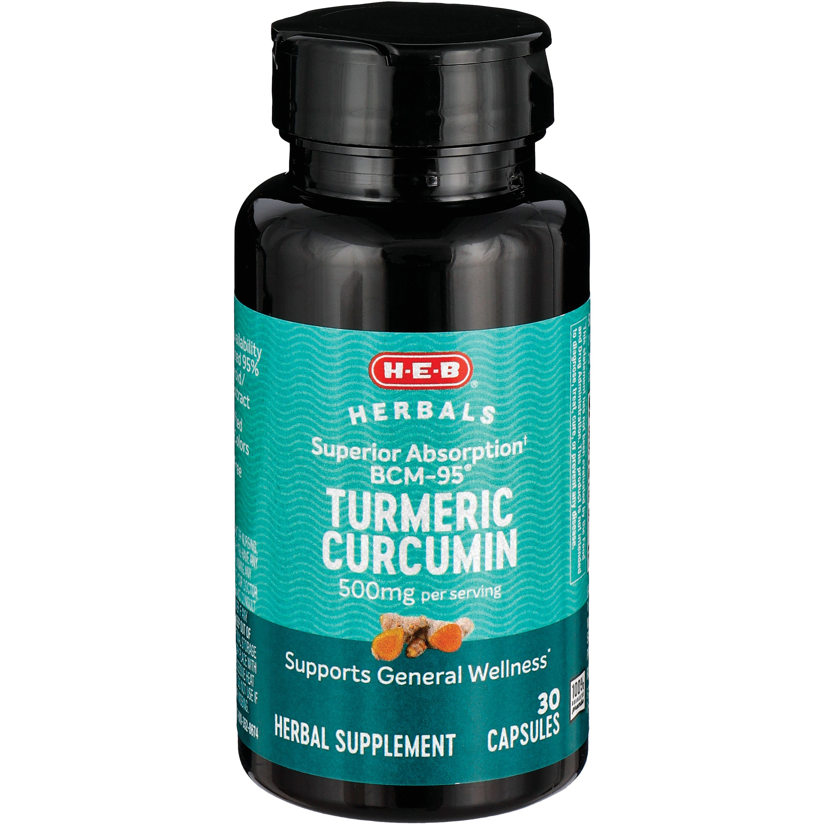 H E B Turmeric Curcumin 500mg Shop Herbs Homeopathy At H E B h e b turmeric curcumin 500mg