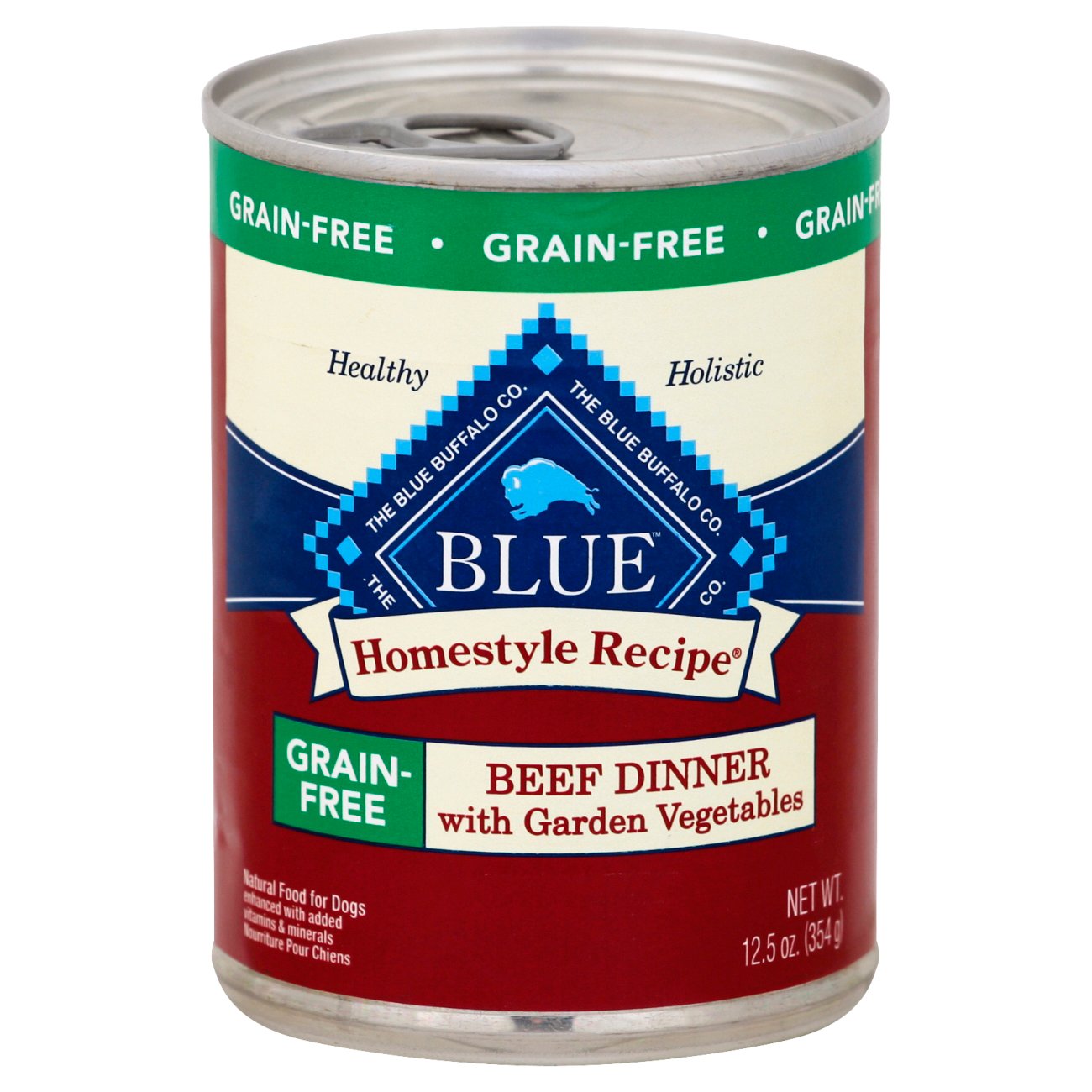 Blue Buffalo Homestyle Recipe Grain Free Beef Dinner with Garden