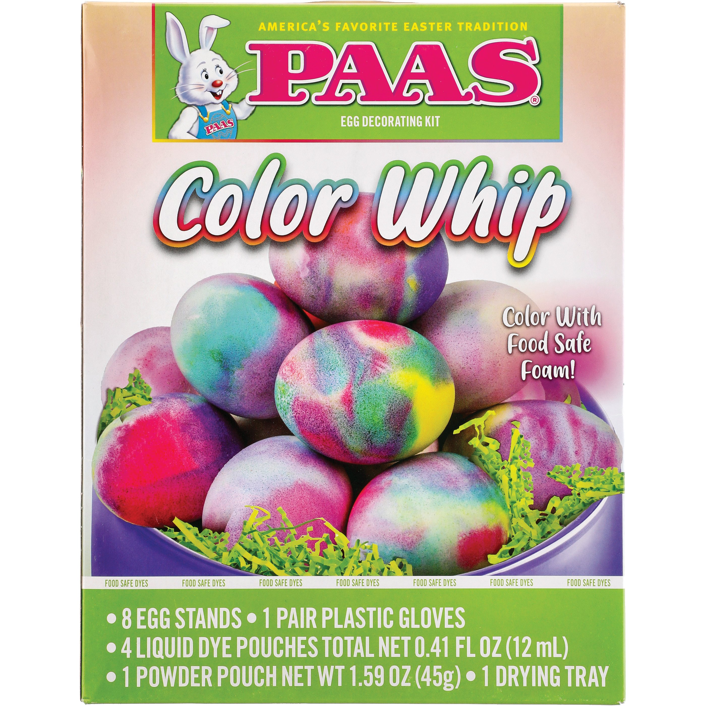 PAAS Color Whip Easter Egg Decorating Kit Shop Kits at HEB