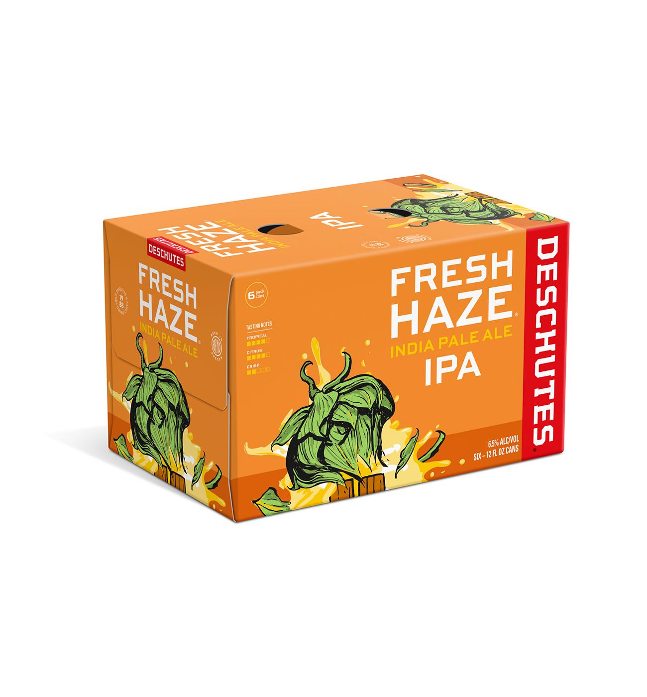 Deschutes Fresh Haze IPA Beer 12 oz Cans; image 3 of 5