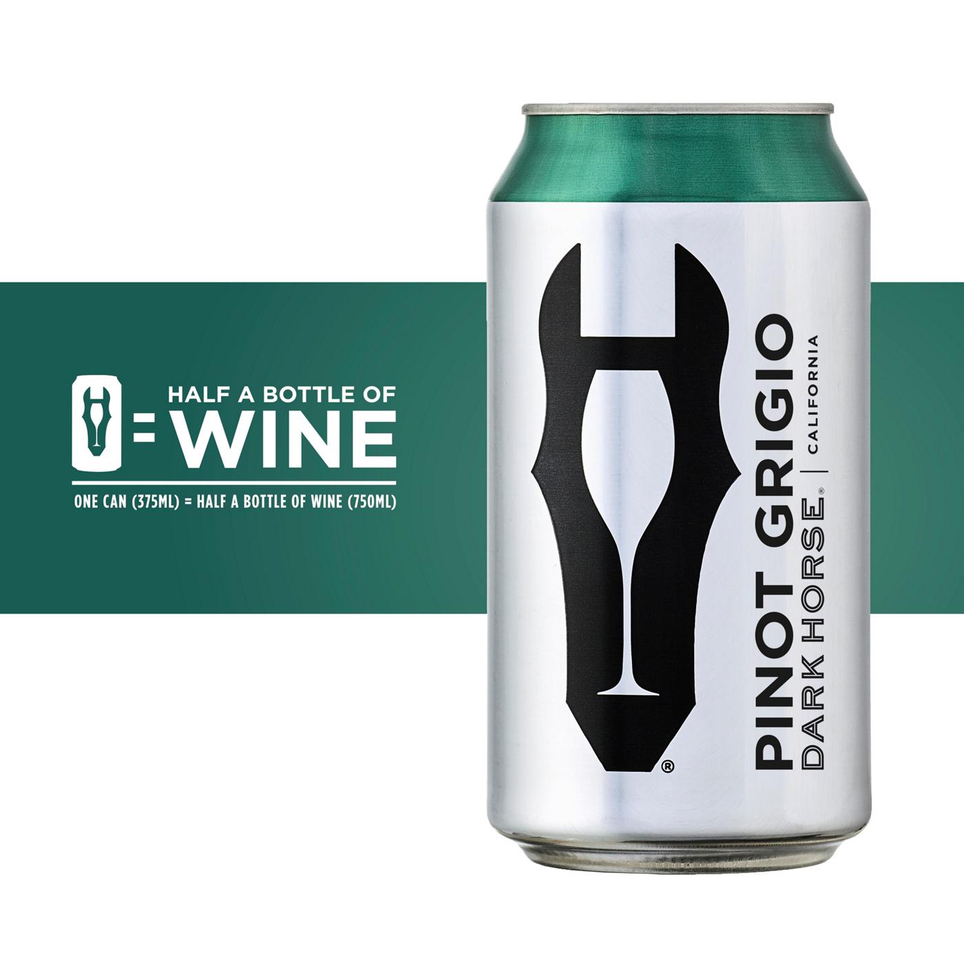 Dark Horse Pinot Grigio White Wine, Can; image 5 of 5