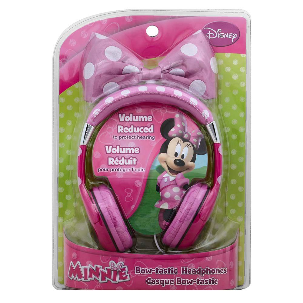 KIDdesigns Disney Minnie Bow-Tastic Headphones - Shop Headphones at H-E-B