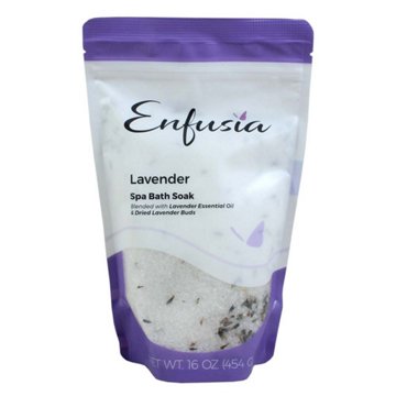 Enfusia Lavender Spa Bath Soak, 16 oz