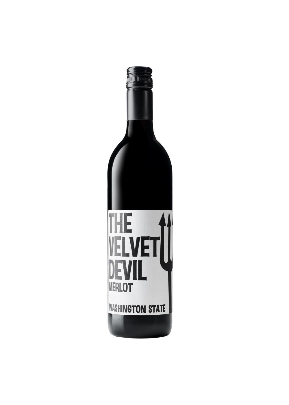 The Velvet Devil Merlot Red Wine; image 1 of 7