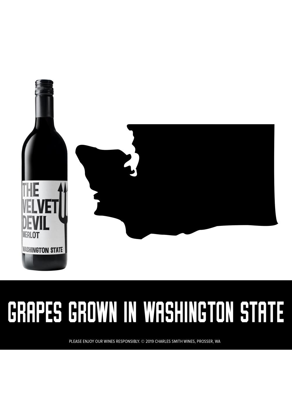 The Velvet Devil Merlot Red Wine; image 5 of 7