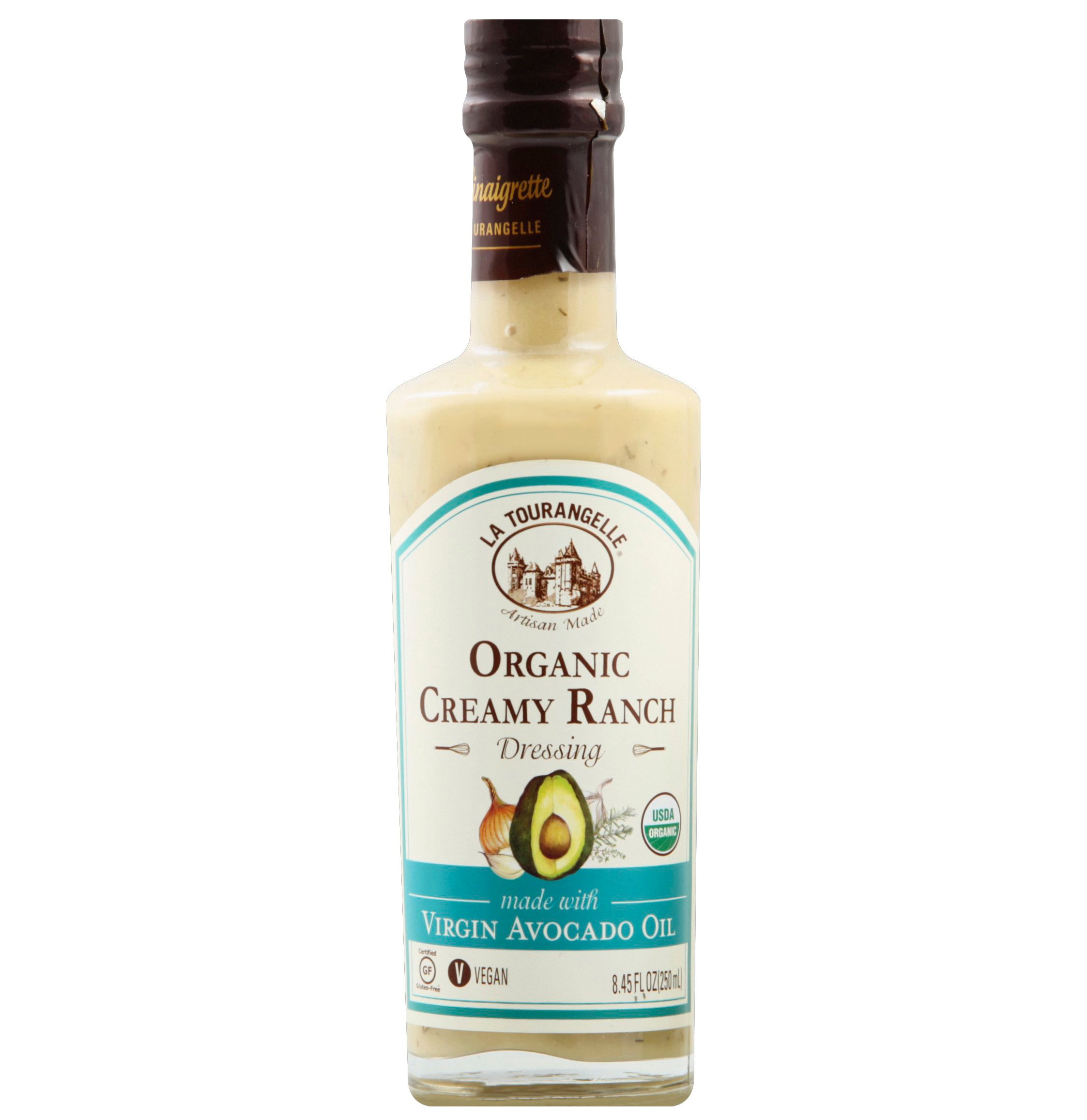 La Tourangelle Organic Creamy Ranch Dressing Shop Salad Dressings at HEB