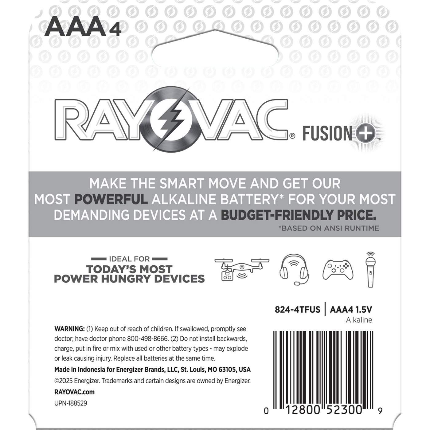 Rayovac Fusion AAA Batteries; image 6 of 7