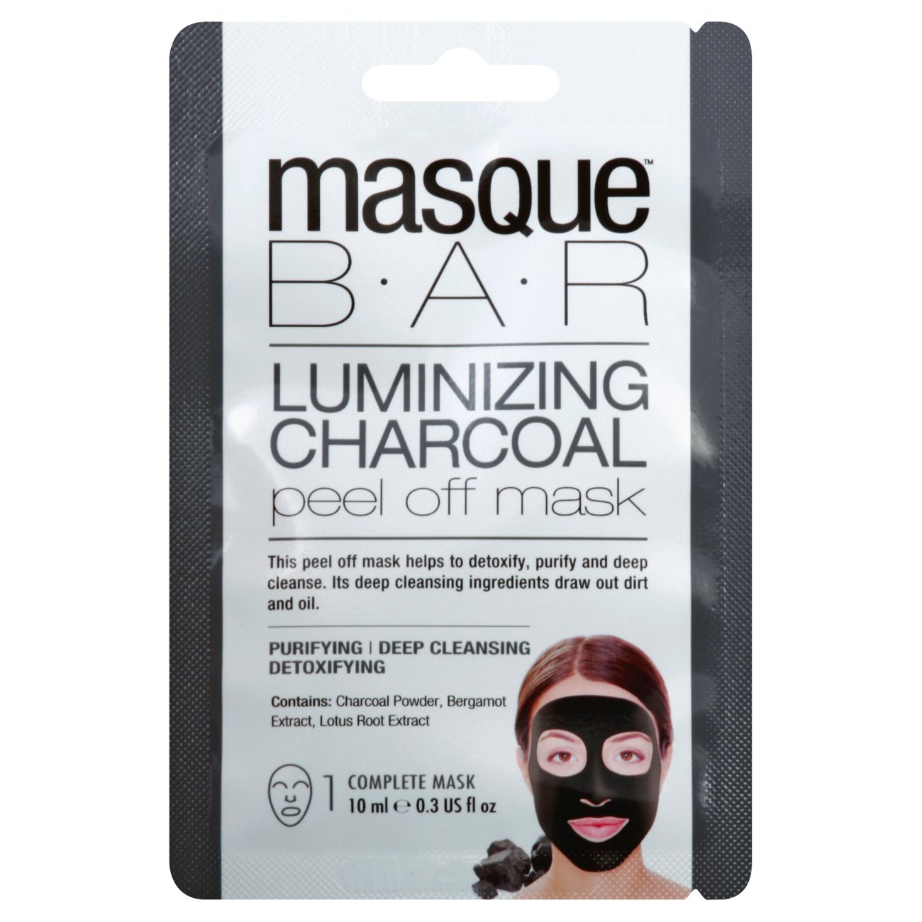 Masque Bar Luminizing Charcoal Peel Off Mask