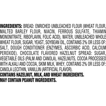 Smucker's Uncrustables Frozen Sandwiches - Chocolate Hazelnut, 10 ct