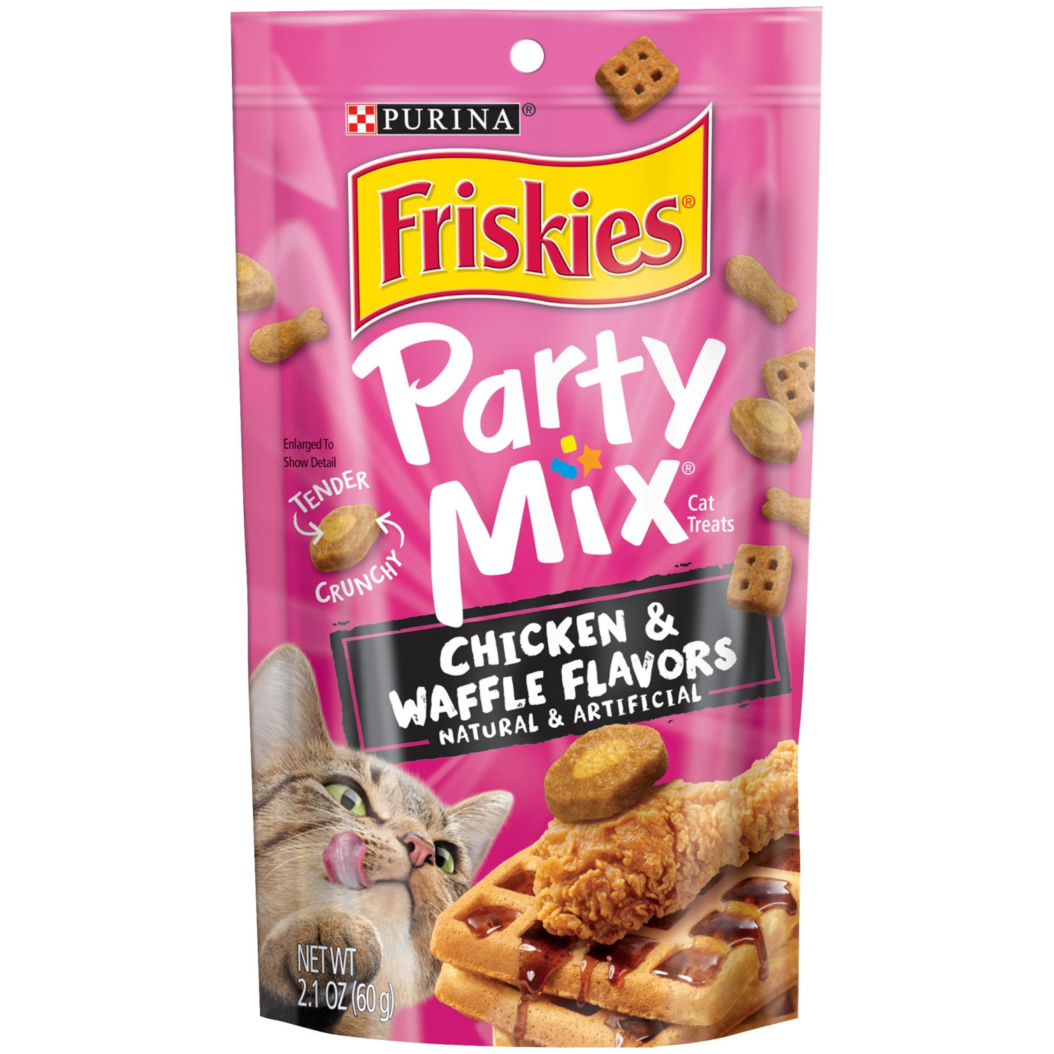 Friskies Purina Friskies Made In USA Facilities Cat Treats, Party Mix ...