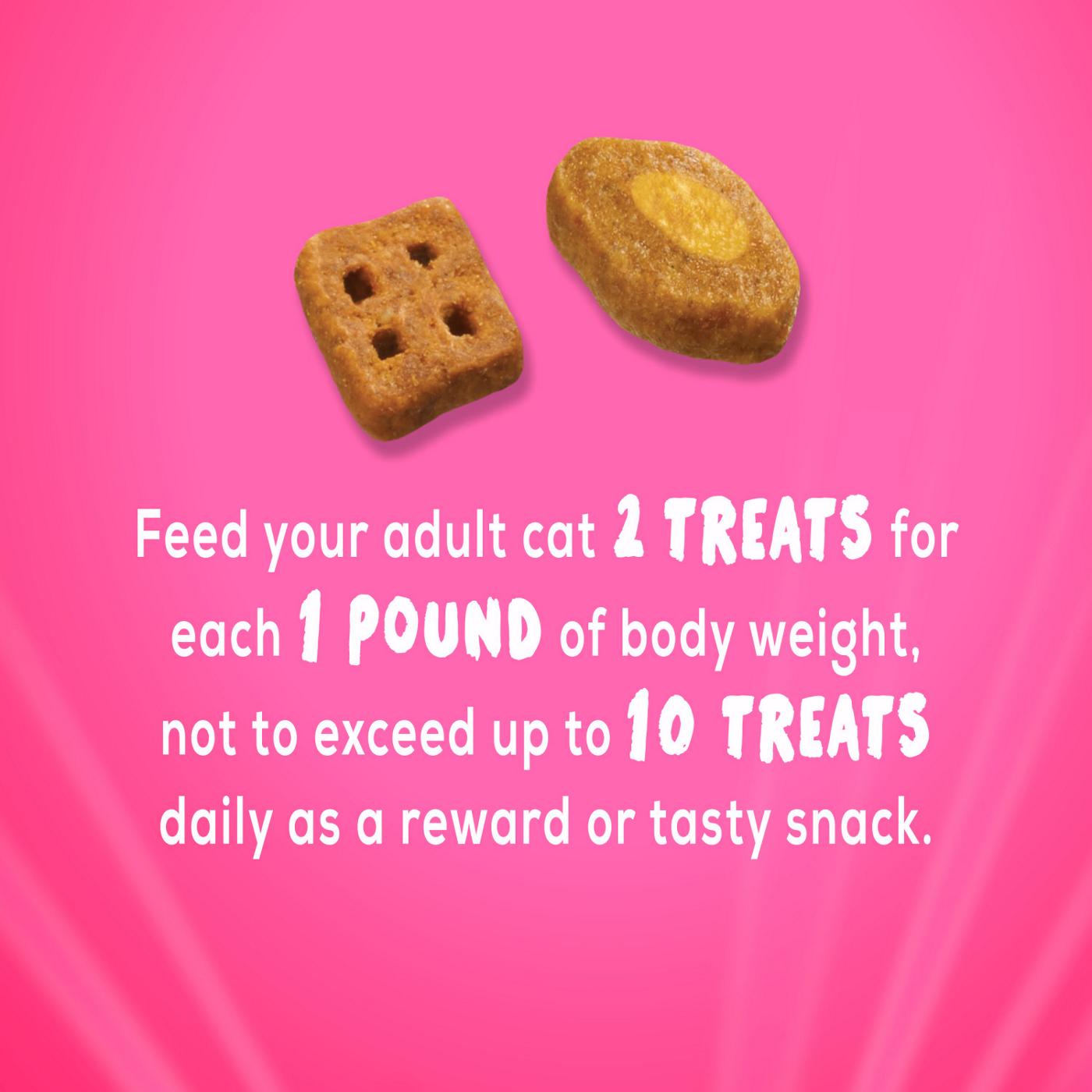 Friskies Purina Friskies Made in USA Facilities Cat Treats, Party Mix Chicken & Waffle Flavors; image 6 of 9