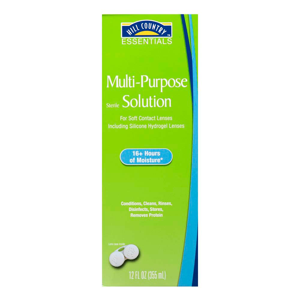Hill Country Essentials MultiPupose Solution Shop Contact lens