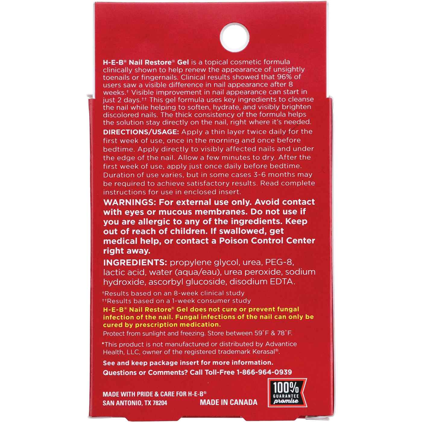 H-E-B Nail Restore Gel; image 2 of 2