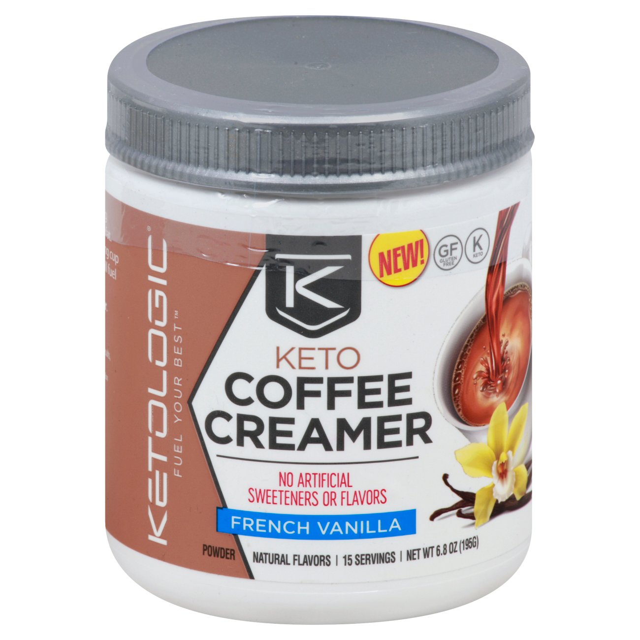 Download KetoLogic Keto Coffee Creamer French Vanilla Powder - Shop ...